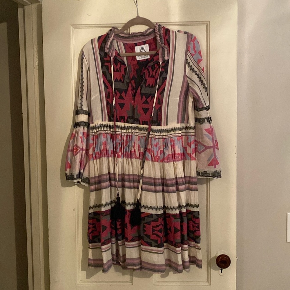 Pearl and Caviar flared short dress. Size medium.